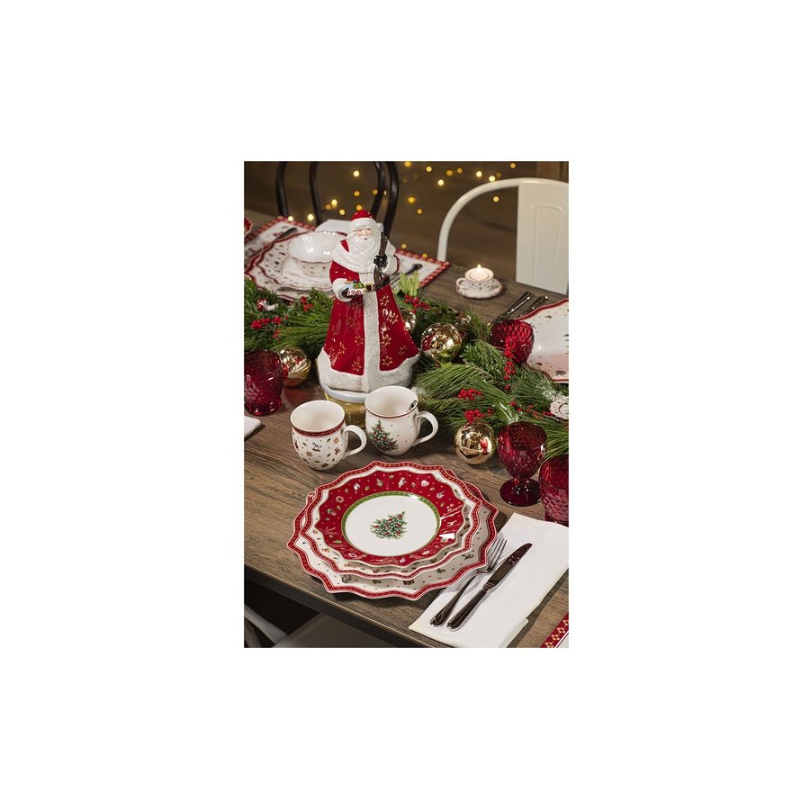 Villeroy & Boch Toy's Delight Becher 39 cl, Wei/Rot