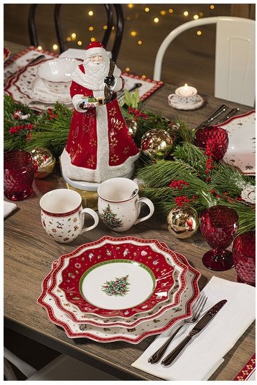 Villeroy & Boch Toy's Delight Becher 39 cl, Wei/Rot
