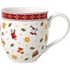 Villeroy & Boch Toy's Delight Becher 39 cl, Wei/Rot