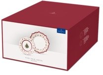 Villeroy & Boch Toy's Delight Middagsst 8 Dele, Hvid/Rd