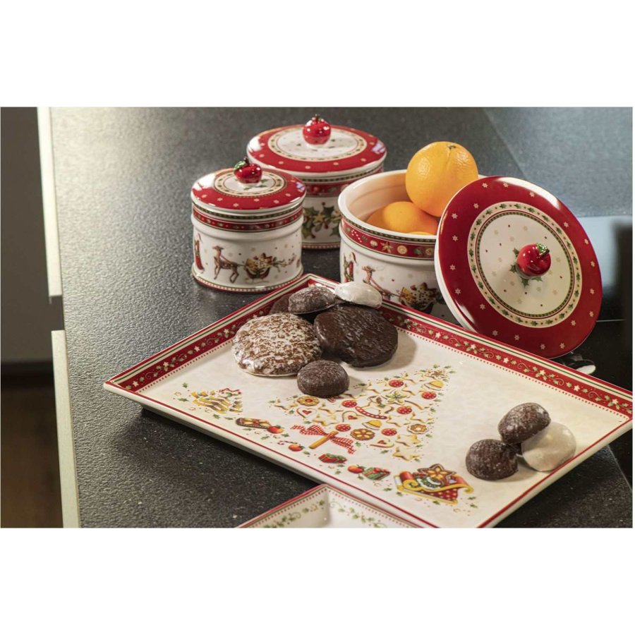 Villeroy & Boch Winter Bakery Delight Serveringsfad 27,5x40 cm, R�d