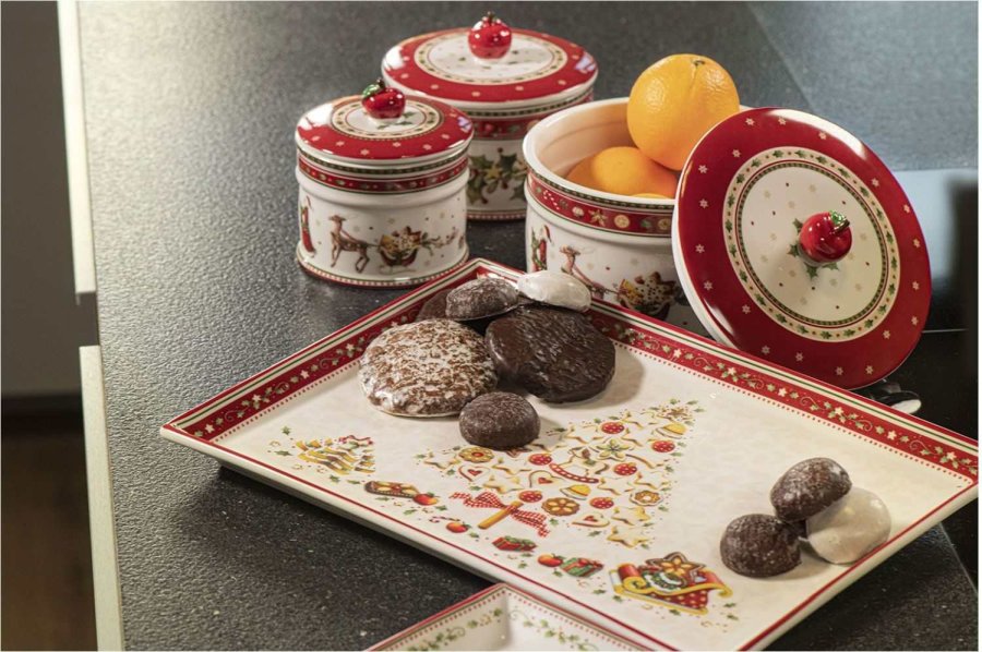 Villeroy & Boch Winter Bakery Delight Serveringsfad 27,5x40 cm, R�d