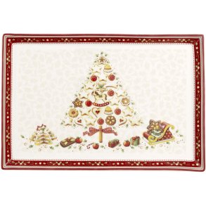 Villeroy & Boch Winter Bakery Delight Serveringsfad 27,5x40 cm, R�d