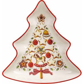 Villeroy & Boch Winter Bakery Delight Serveringsfad 16,3x17 cm, R�d