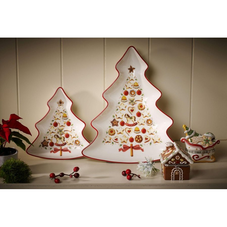 Villeroy & Boch Winter Bakery Delight Serveringsfad 16,3x17 cm, R�d