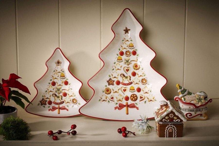 Villeroy & Boch Winter Bakery Delight Serveringsfad 16,3x17 cm, R�d
