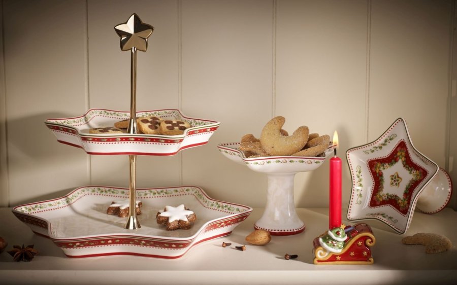 Villeroy & Boch Winter Bakery Delight Etagere H25,3 cm, R�d