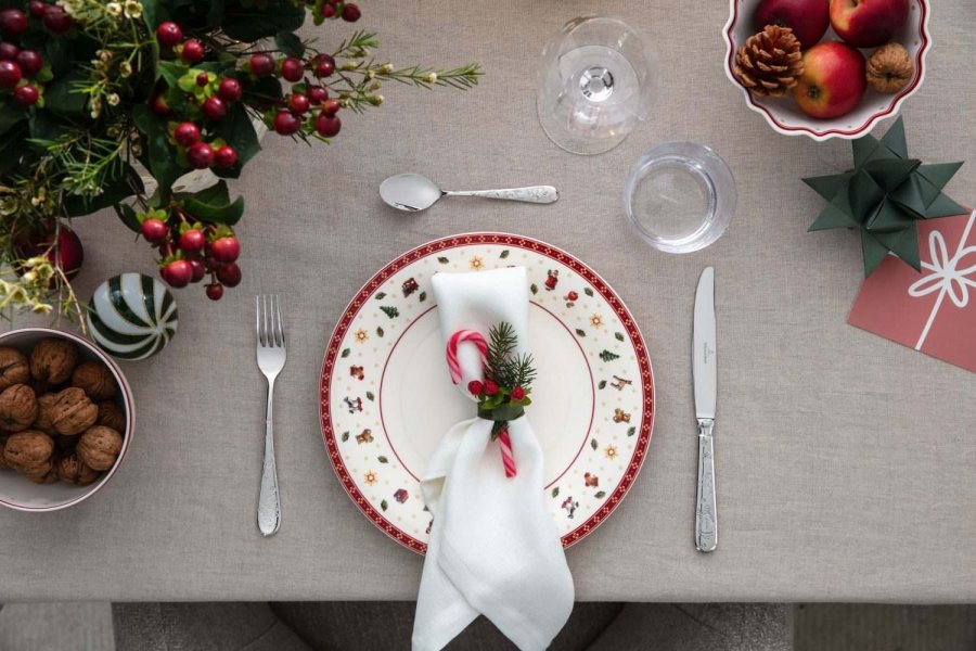 Villeroy & Boch Toy's Delight Specials Tallerken 26,8 cm, Hvid/R�d