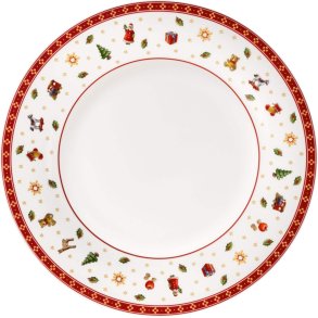 Villeroy & Boch Toy's Delight Specials Tallerken 26,8 cm, Hvid/R�d