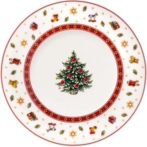 Villeroy & Boch Toy's Delight Specials Tallerken 21,5 cm, Hvid/R�d