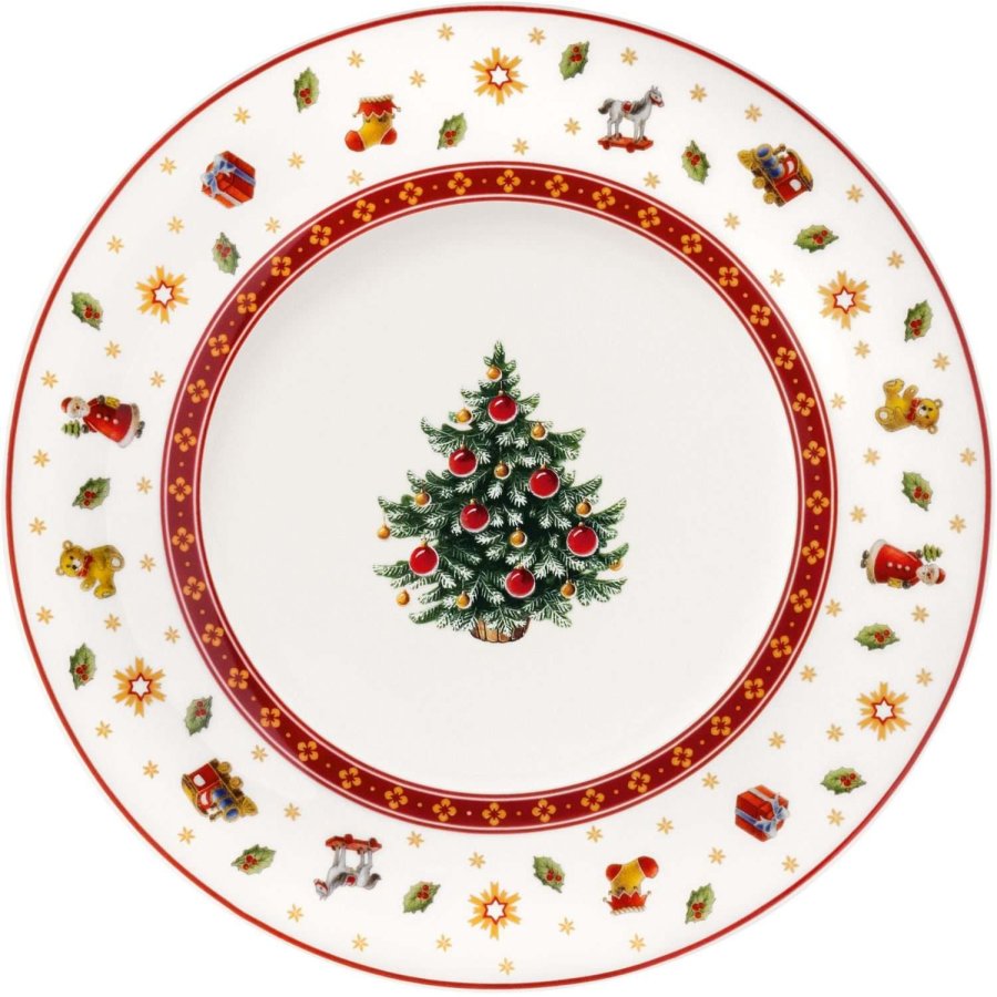 Villeroy & Boch Toy's Delight Specials Tallerken 21,5 cm, Hvid/R�d