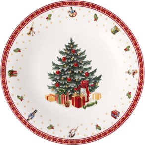 Villeroy & Boch Toy's Delight Specials Serveringsfad �30,2 cm, Hvid/R�d
