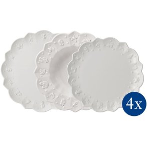 Villeroy & Boch Toy's Delight Royal Classic Tallerkens�t 12 Dele, Hvid