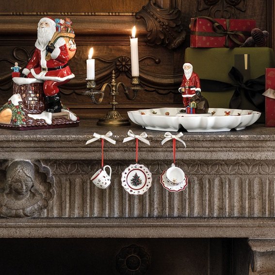 Villeroy & Boch Toy's Delight Ornament 3 stk. 7 cm, Hvid
