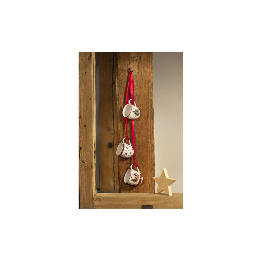 Villeroy & Boch Toy's Delight Ornament 3 stk. 7 cm, Hvid