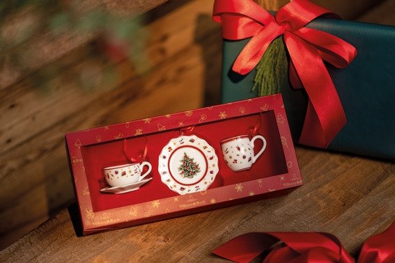 Villeroy & Boch Toy's Delight Ornament 3 stk. 7 cm, Hvid