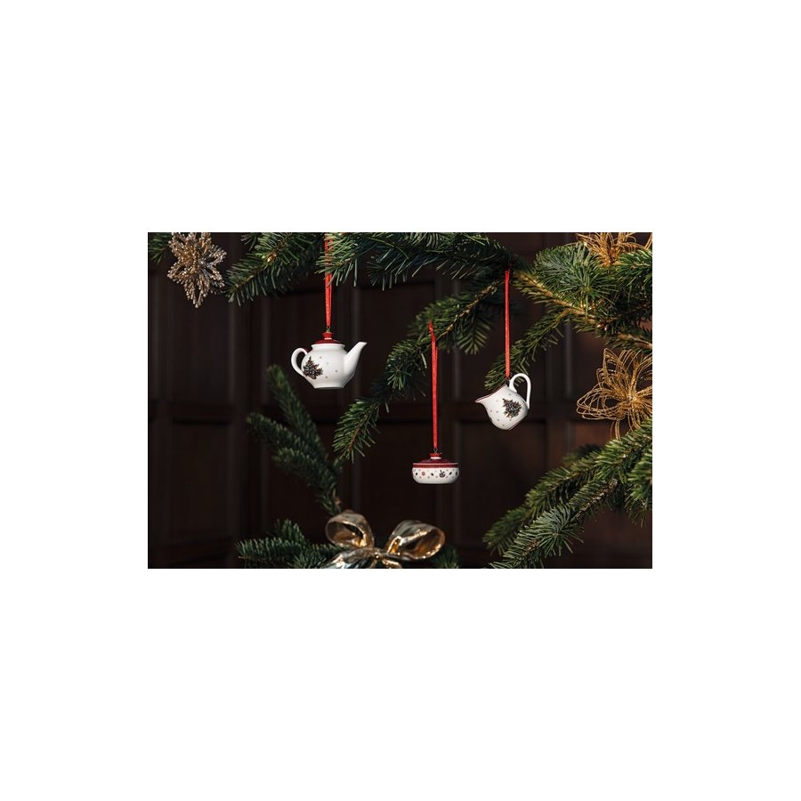 Villeroy & Boch Toy's Delight Ornament 3 stk. 6,3 cm, Rd