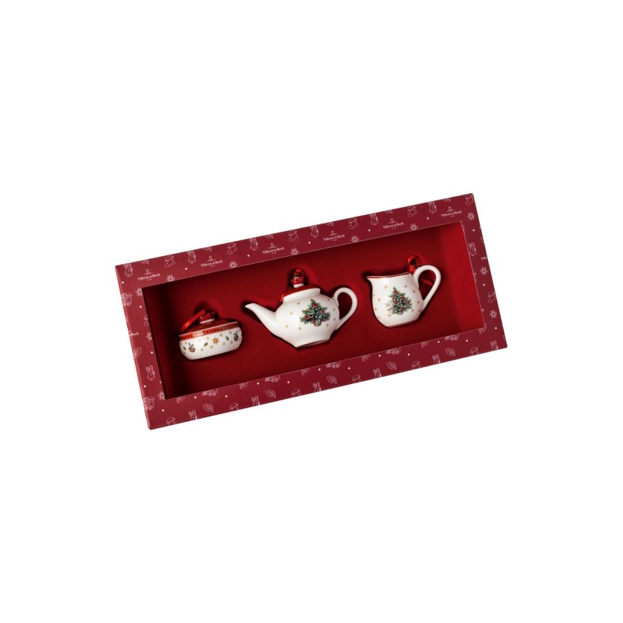 Villeroy & Boch Toy's Delight Ornament 3 stk. 6,3 cm, Rd