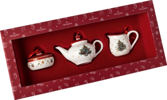 Villeroy & Boch Toy's Delight Ornament 3 stk. 6,3 cm, Rd
