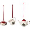 Villeroy & Boch Toy's Delight Ornament 3 stk. 6,3 cm, Rd