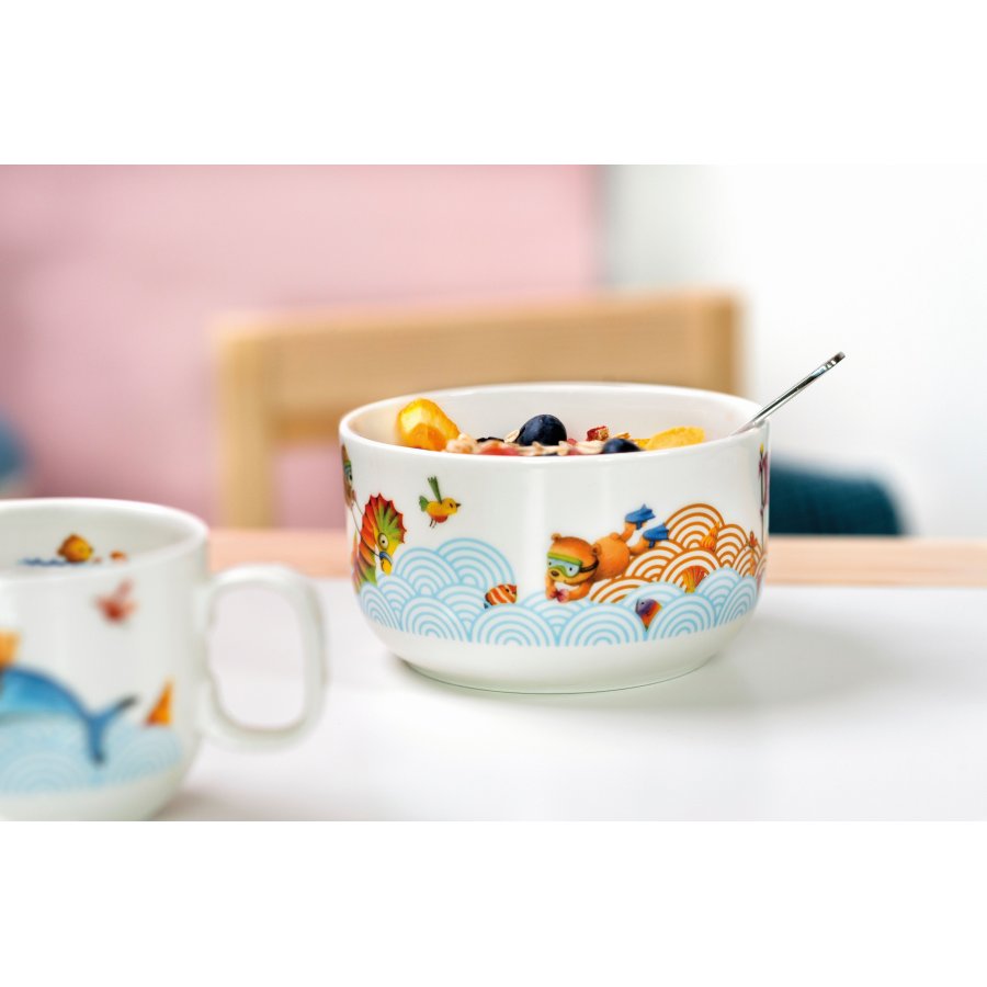 Villeroy & Boch Kiddy Bears Sk�l �12,3 cm, Bl�