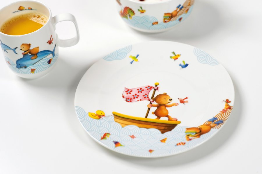 Villeroy & Boch Kiddy Bears Tallerken 21,5 cm, Bl�
