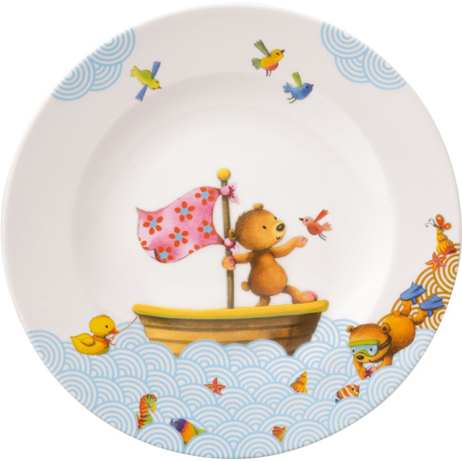 Villeroy & Boch Kiddy Bears Tallerken 21,5 cm, Bl�