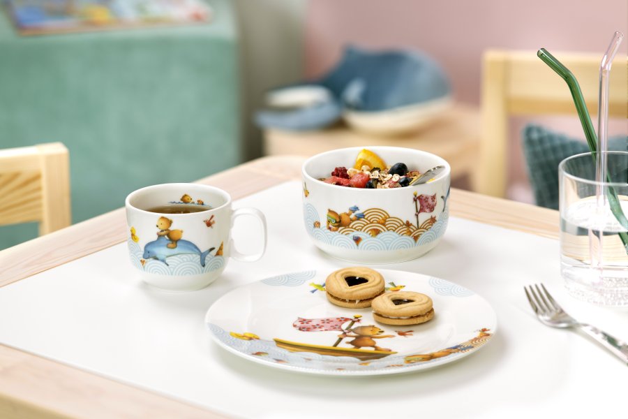 Villeroy & Boch Kiddy Bears B�rnes�t 7 Dele, Bl�