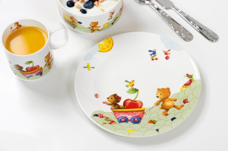 Villeroy & Boch Kiddy Bears Tallerken 21,5 cm, Gr�n