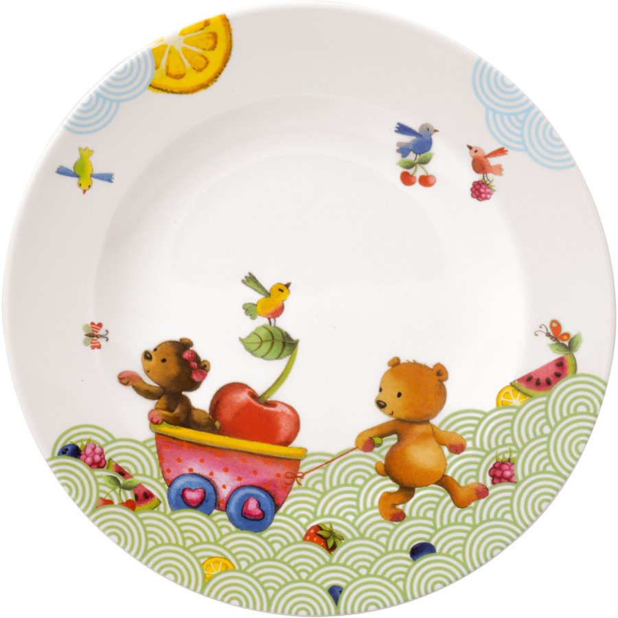 Villeroy & Boch Kiddy Bears Tallerken 21,5 cm, Gr�n