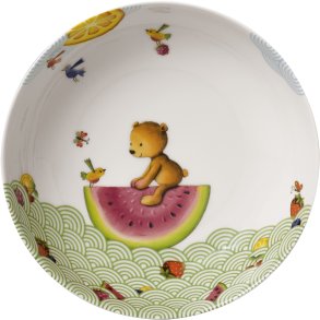 Villeroy & Boch Kiddy Bears Dyb Tallerken 18,7 cm, Gr�n