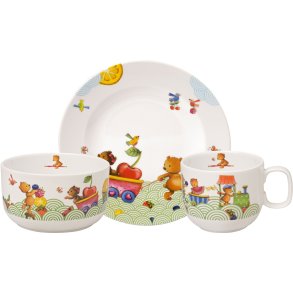 Villeroy & Boch Kiddy Bears B�rnes�t 3 Dele, Gr�n