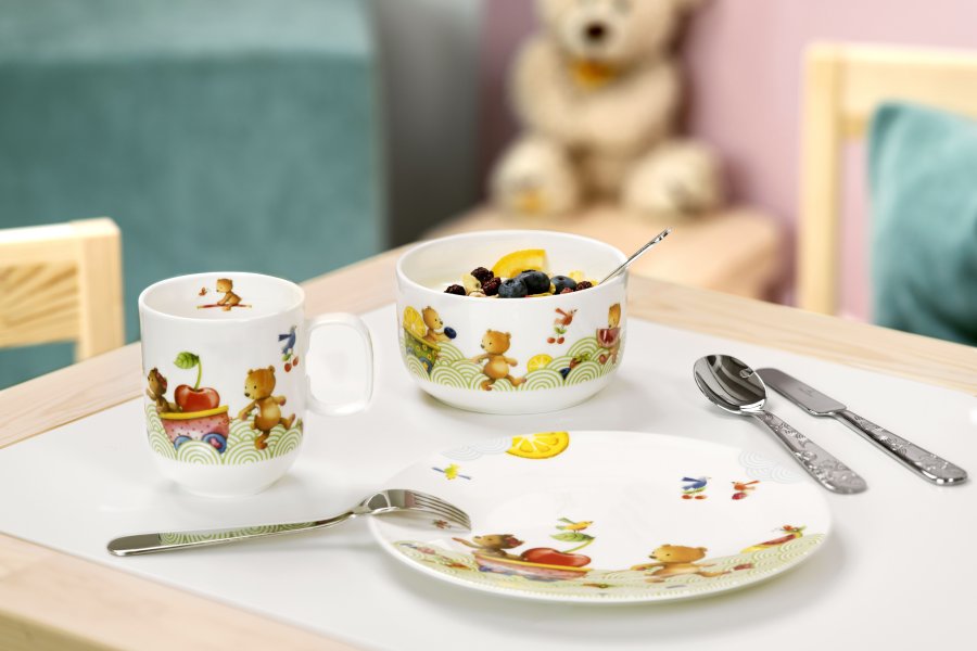 Villeroy & Boch Kiddy Bears B�rnes�t 7 Dele, Gr�n