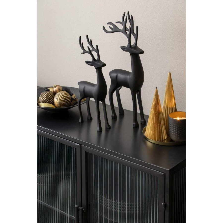 Villeroy & Boch Christmas Chic Deko Hjort H36 cm, Sort
