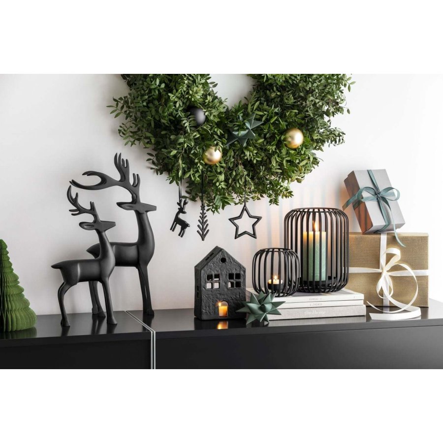 Villeroy & Boch Christmas Chic Deko Hjort H36 cm, Sort