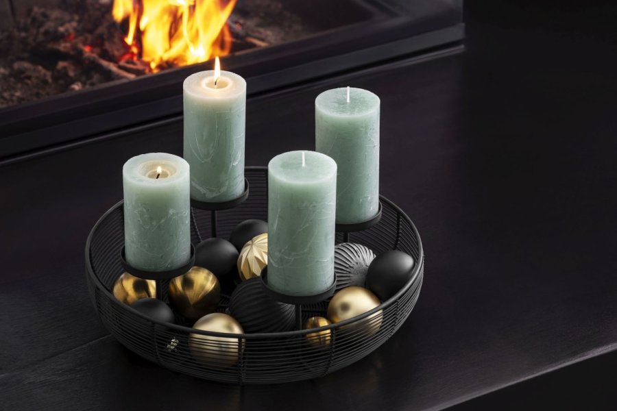 Villeroy & Boch Christmas Chic Adventstage �36 cm, Sort