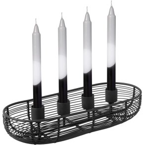 Villeroy & Boch Christmas Chic Adventstage 12x28,5 cm, Sort