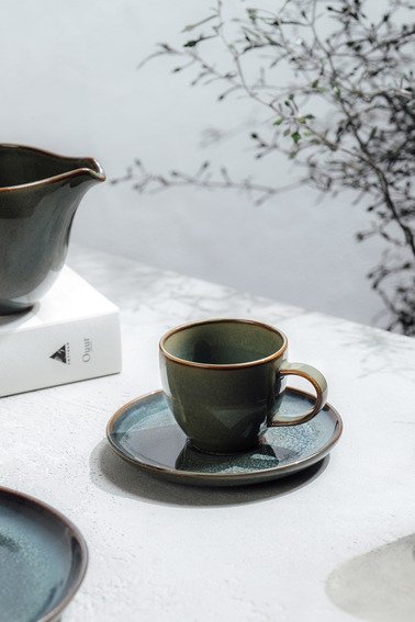 Villeroy & Boch Crafted Breeze Underkop Espresso 12 cm, Grn