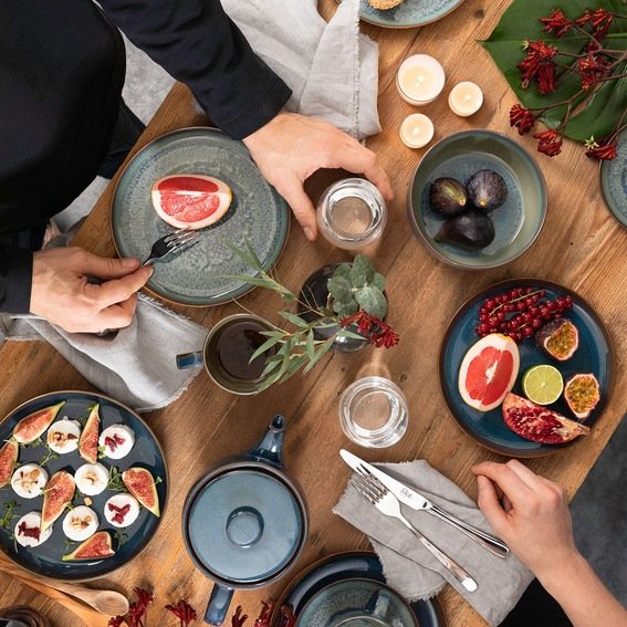 Villeroy & Boch Crafted Breeze Frhstcksset 6-teilig, Grn