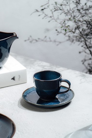 Villeroy & Boch Crafted Denim Underkop Espresso 12 cm, Bl