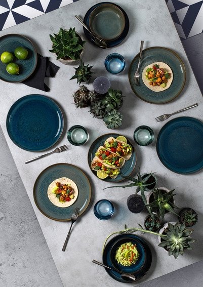 Villeroy & Boch Crafted Denim Tallerken 26 cm, Bl
