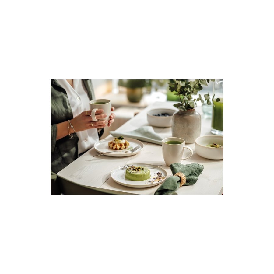Villeroy & Boch Crafted Cotton Tallerken 21 cm, Hvid