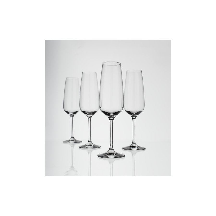 Villeroy & Boch Voice Basic Glas Champagneglas 4 stk. 12 cl