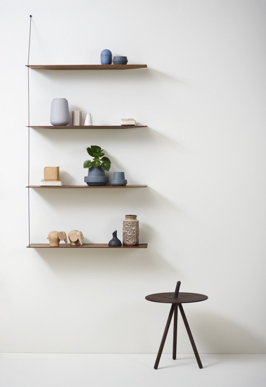 WOUD Come Here Sidebord H45 cm, Sortmalet Eg