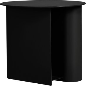 WOUD Sentrum Beistelltisch H36cm, Schwarz
