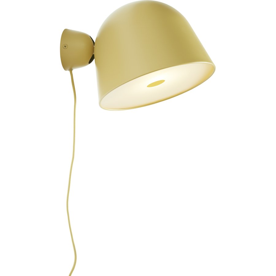 WOUD Kuppi Wandlampe 24 cm, Mustard