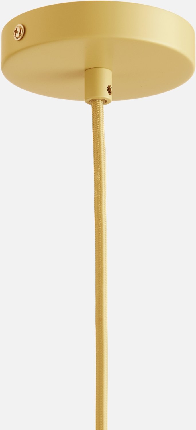 WOUD Stone Hanglamp �24 cm, Mustard Yellow Pantone