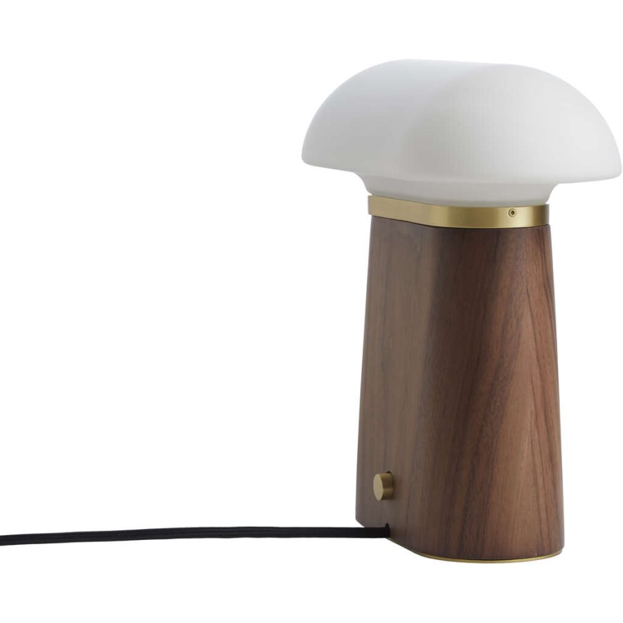 WOUD Nova Tischlampe H27,5 cm, Nussbaum