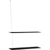 WOUD Stedge Hylde 80 cm, Sort Eg/St�l