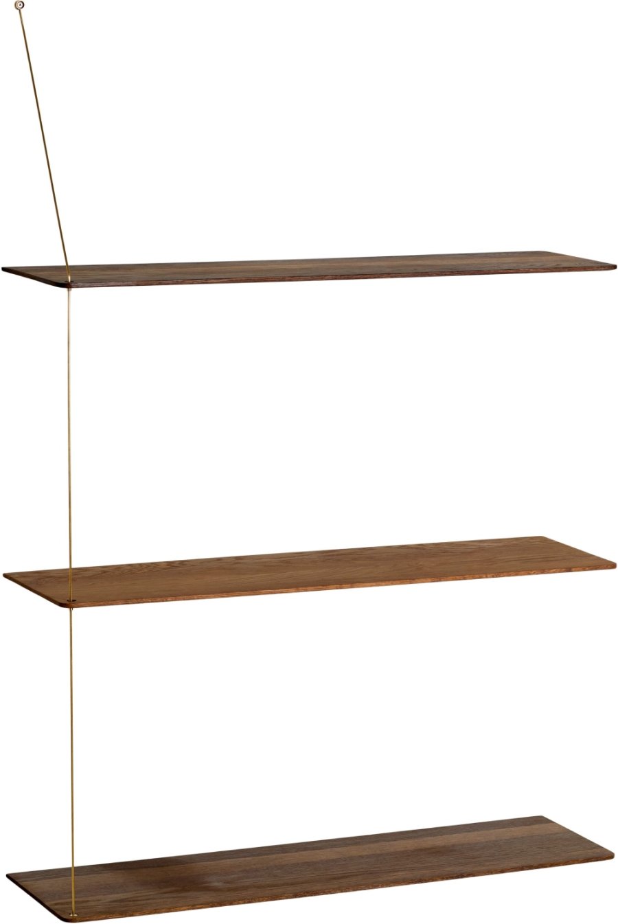WOUD Stedge XL Hylde 80 cm, R�get Eg/Messing